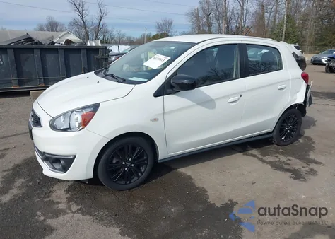 2020 Mitsubishi Mirage Gt/Le из США, поврежденный, VIN ML32A5HJ8LH010784